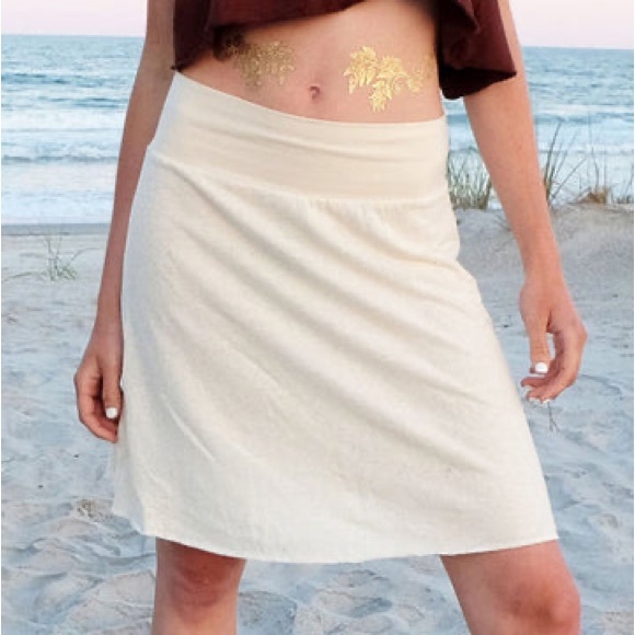 Gaia Conceptions | Navy Blue Simplicity Short Skirt - Picture 7 of 7